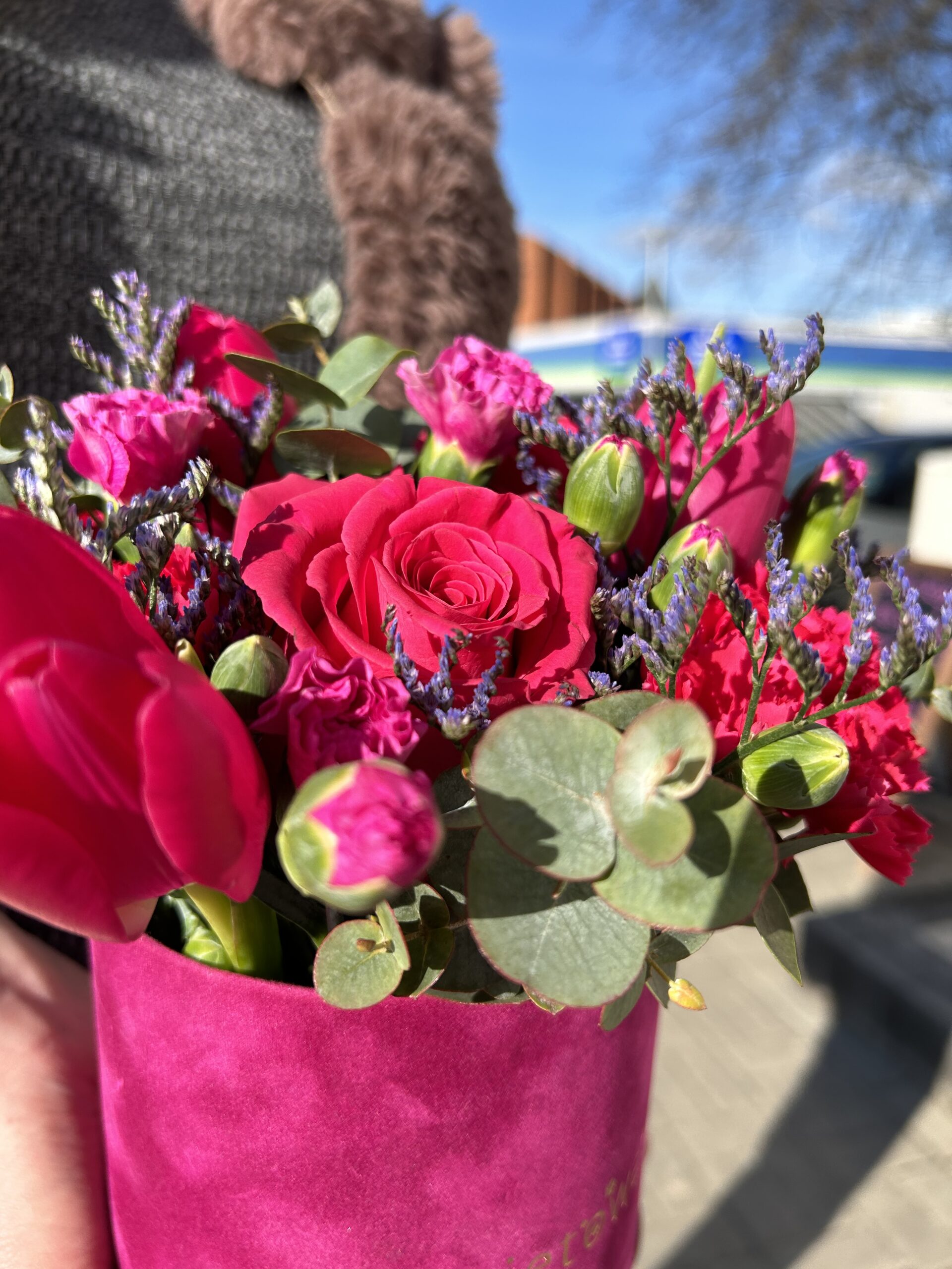 Flowerbox Mini Fuksjowy