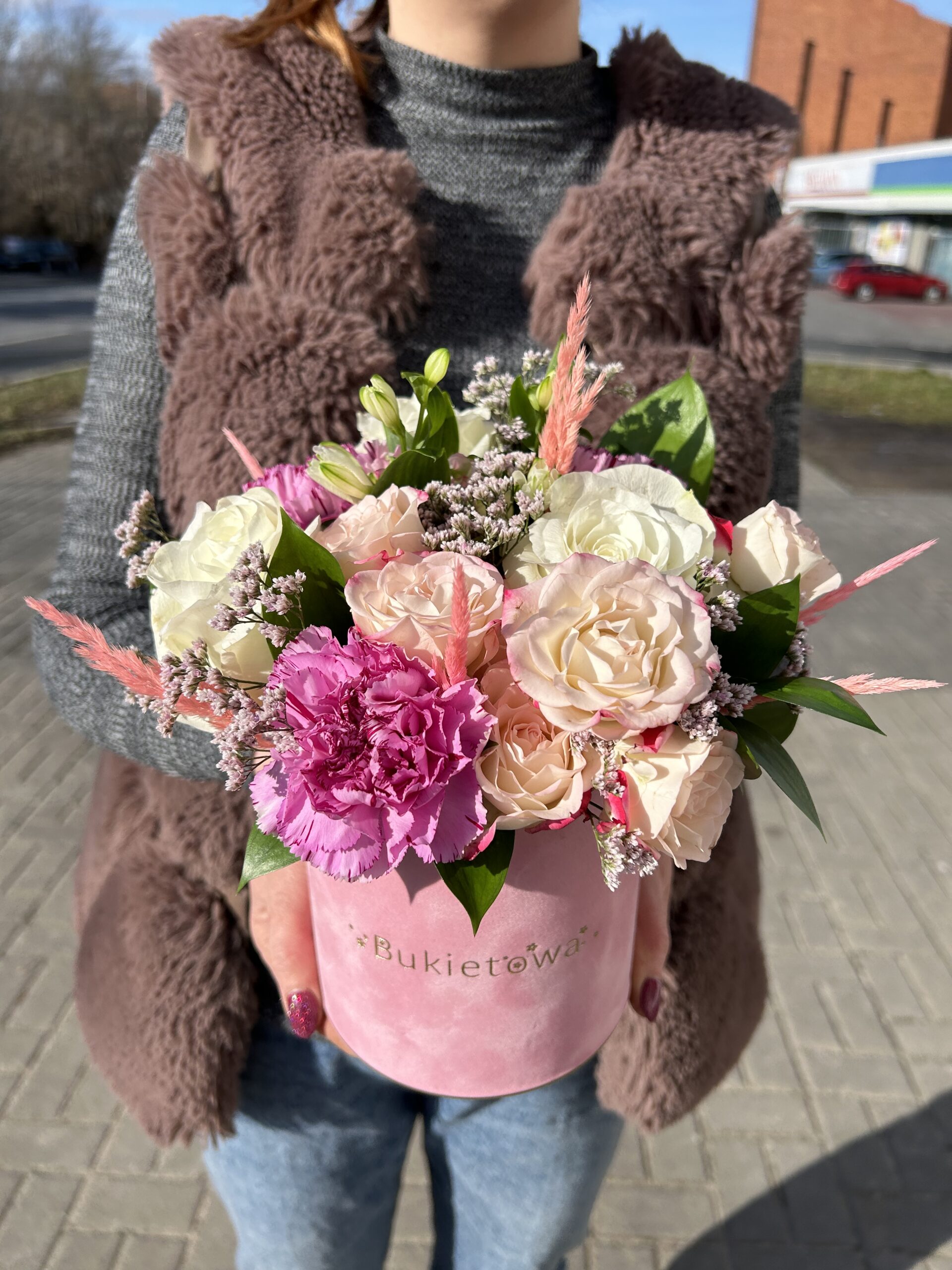 Flowerbox Mini Różowy