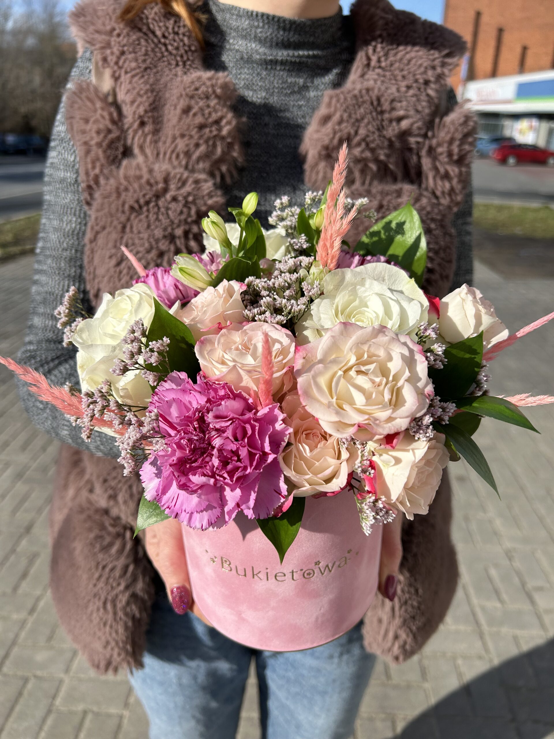 Flowerbox Mini Różowy