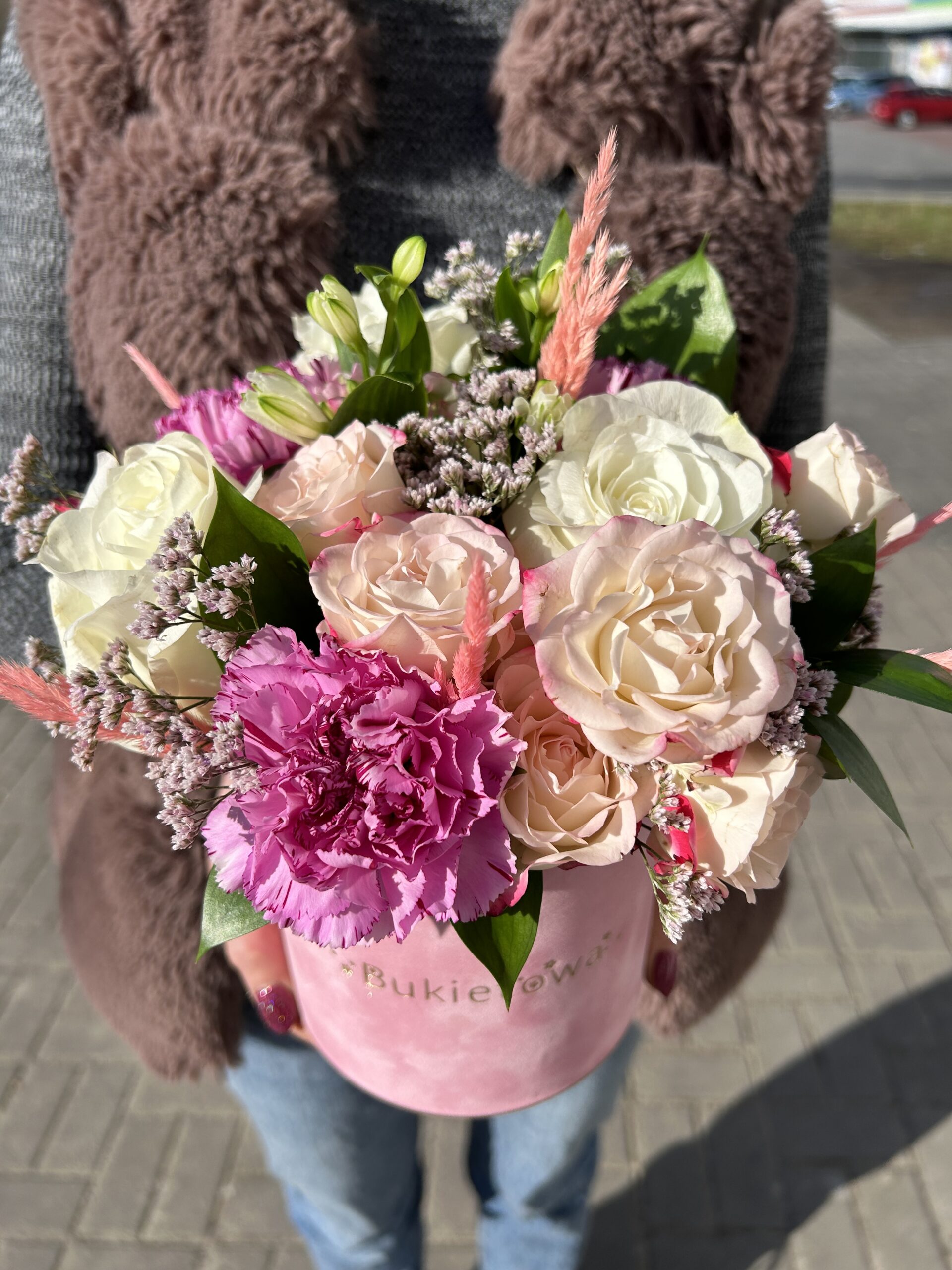 Flowerbox Mini Różowy