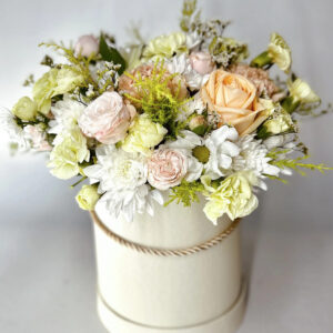 Flowerbox Beżowe Love