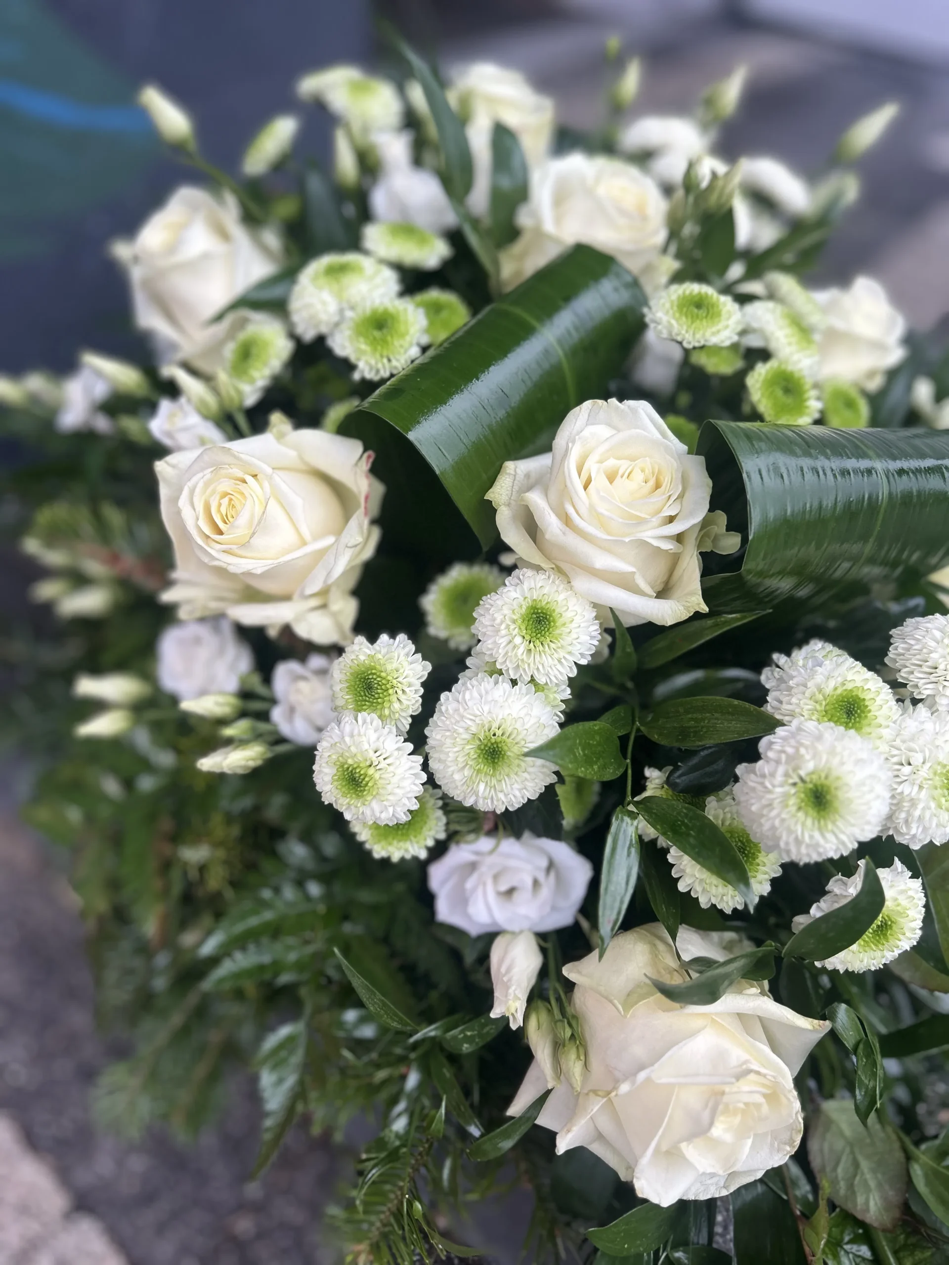 Wiązanka Klasyczna Biała Elegancja