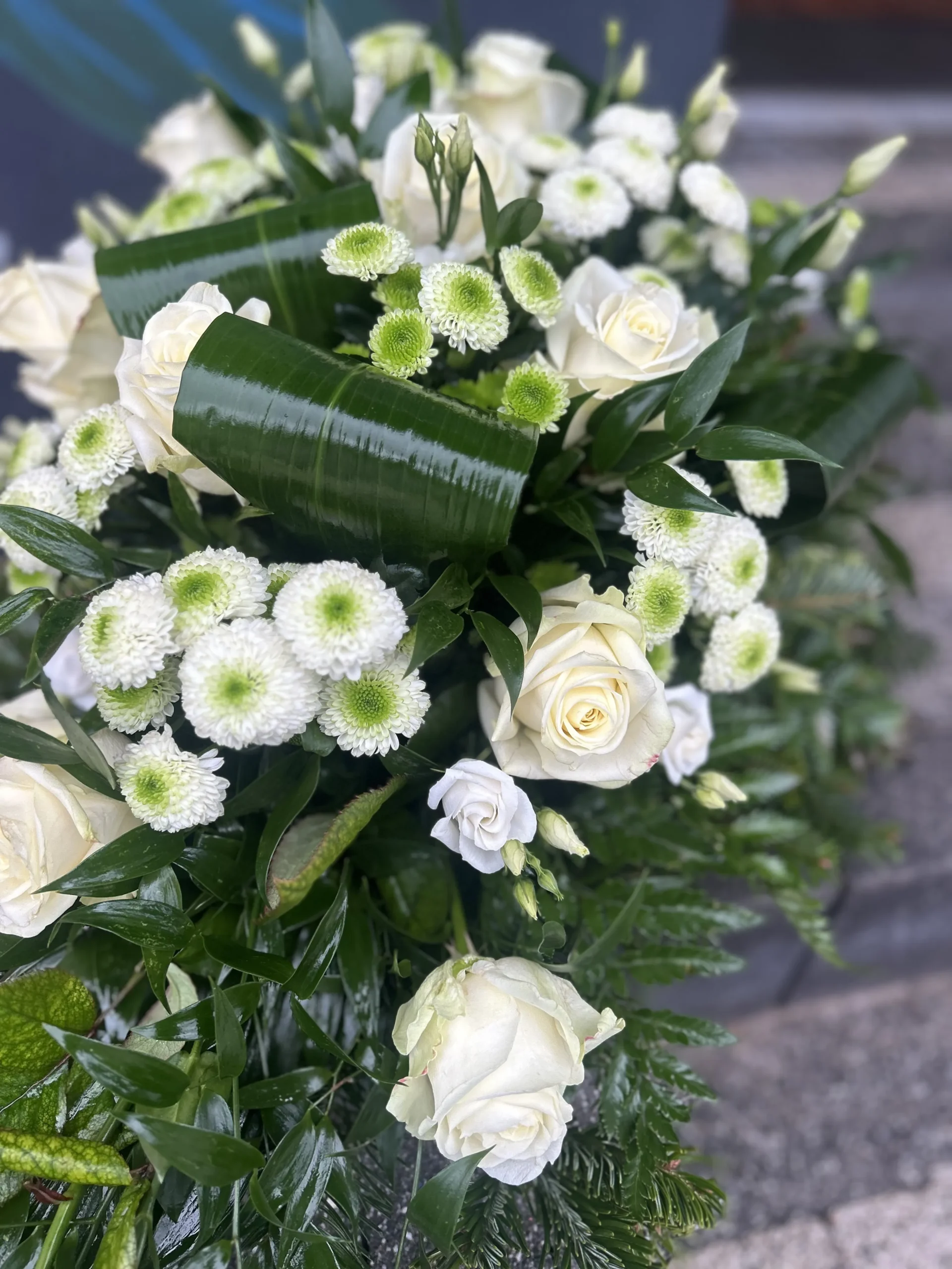 Wiązanka Klasyczna Biała Elegancja